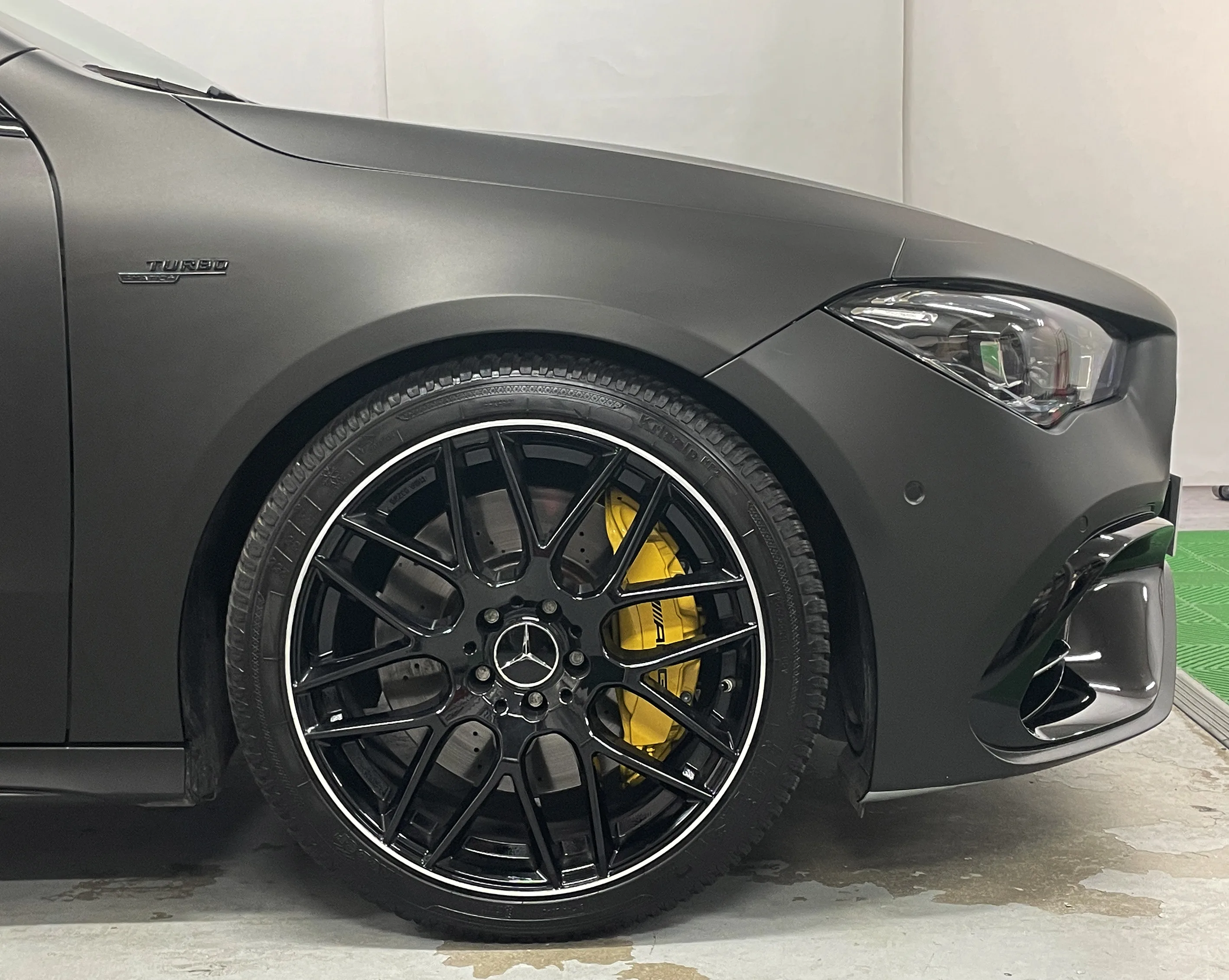 Mercedes CLA 45s AMG | Wrapping Matte Black