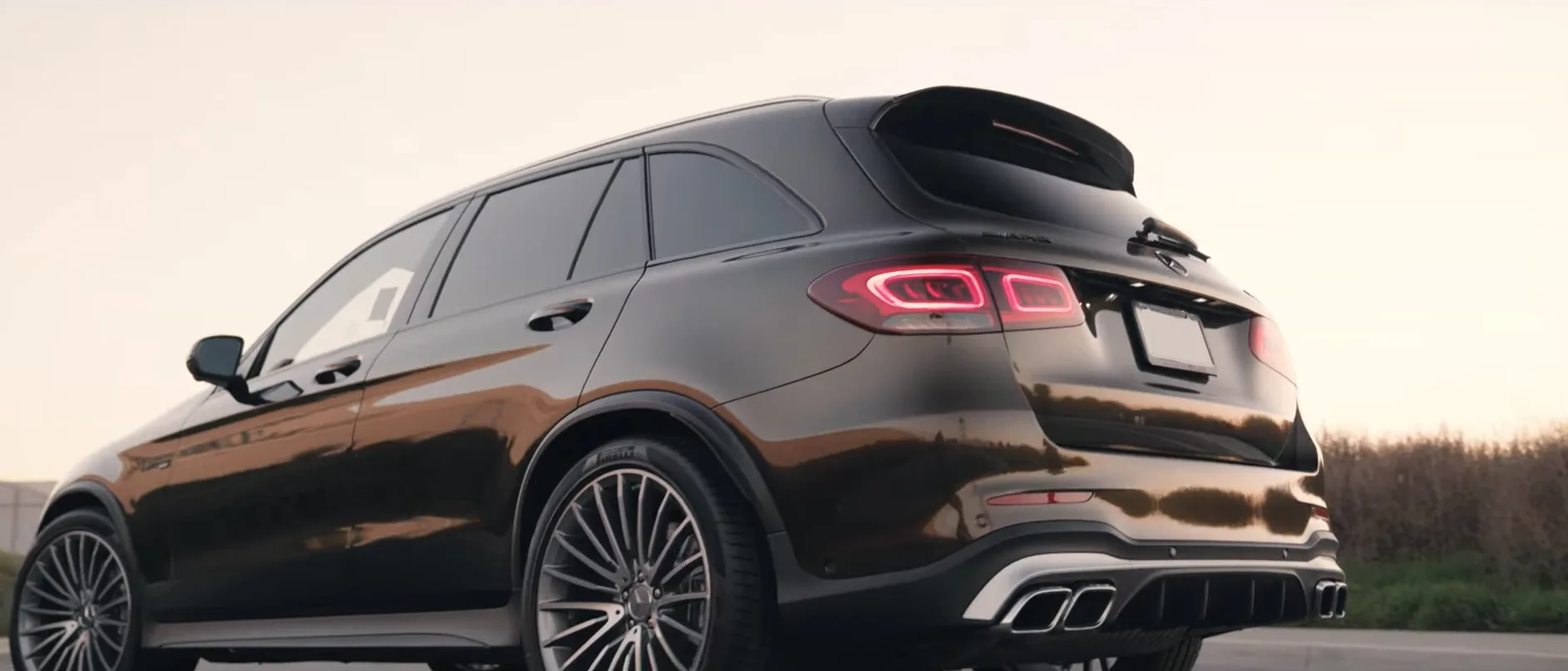 Mercedes GLC 63 | Wrapping Midnight Gold