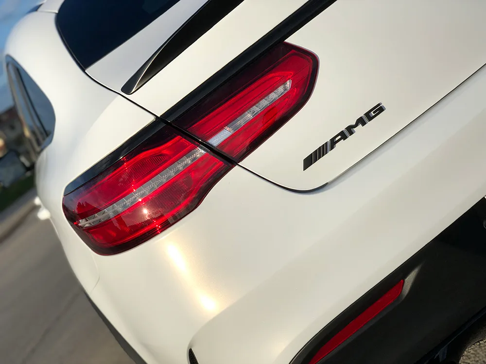 Mercedes GLE 43 AMG - Wrapping 3M Satin Frozen Vanilla