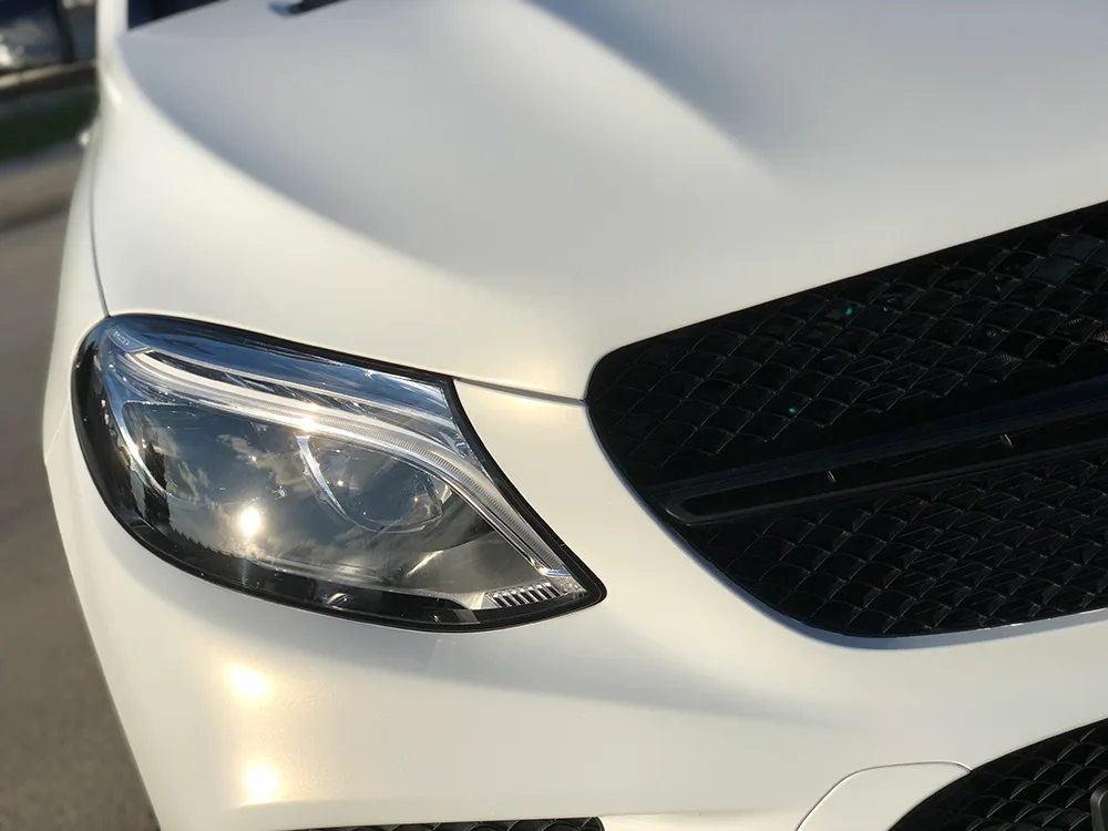 Mercedes GLE 43 AMG - Wrapping 3M Satin Frozen Vanilla