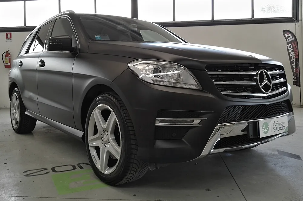 Mercedes ML - Pellicola Auto "Nero Opaco"