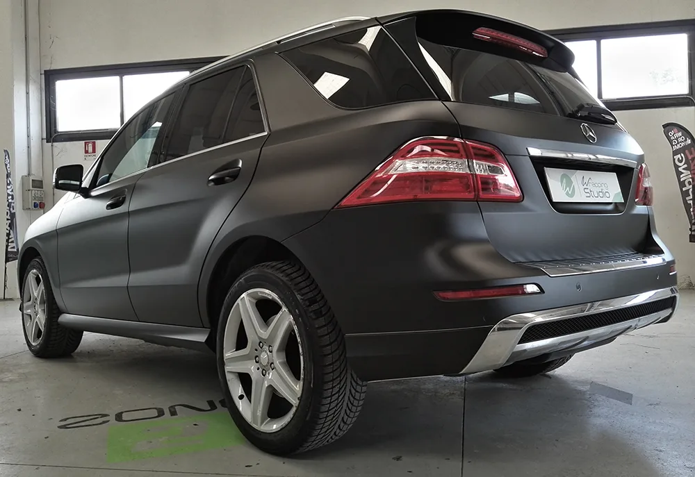 Mercedes ML - Pellicola Auto "Nero Opaco"