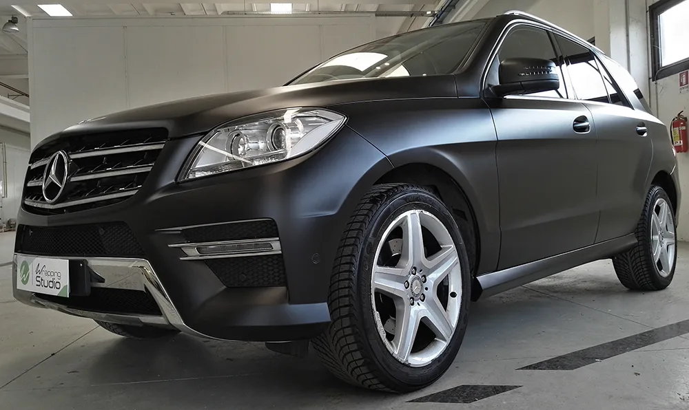 Mercedes ML - Pellicola Auto "Nero Opaco"