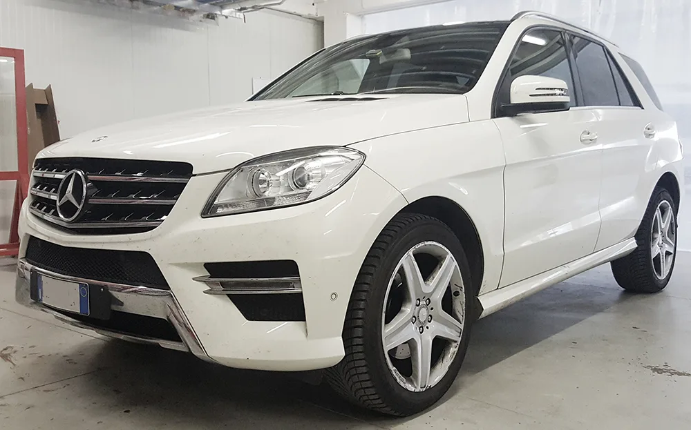Mercedes ML - Pellicola Auto "Nero Opaco"