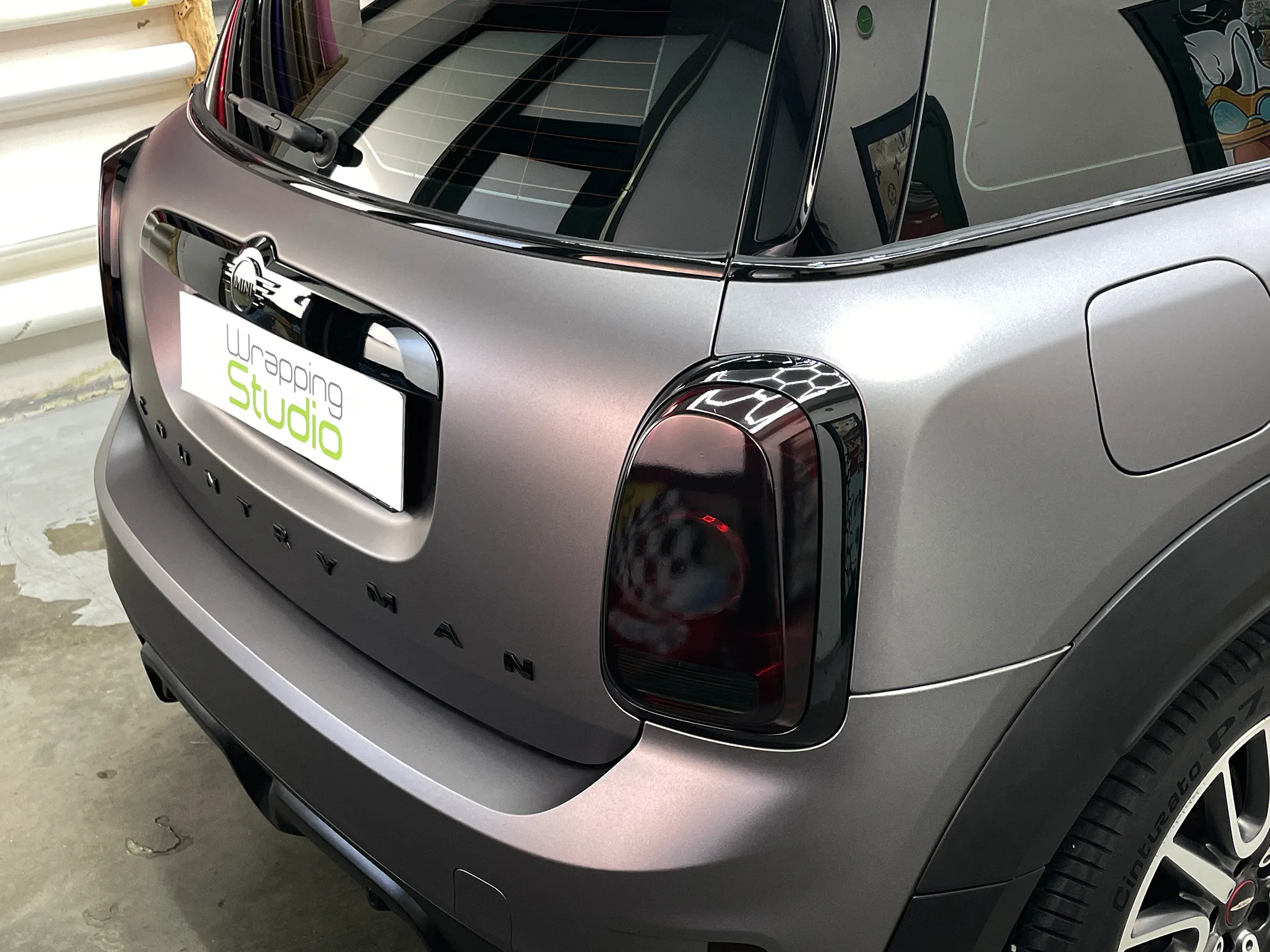 Mini Countryman | Wrapping Matte Dark Gray