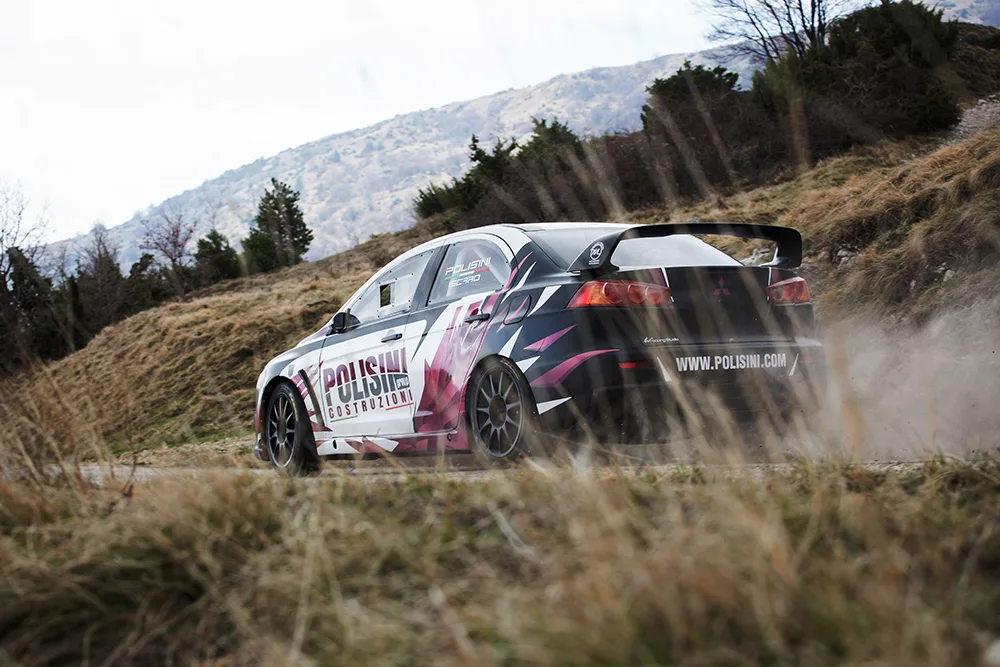 Mitsubishi Lancer Evolution X | Livrea Personalizzata Polisini Group