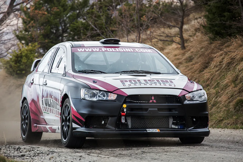 Mitsubishi Lancer Evolution X | Livrea Personalizzata Polisini Group