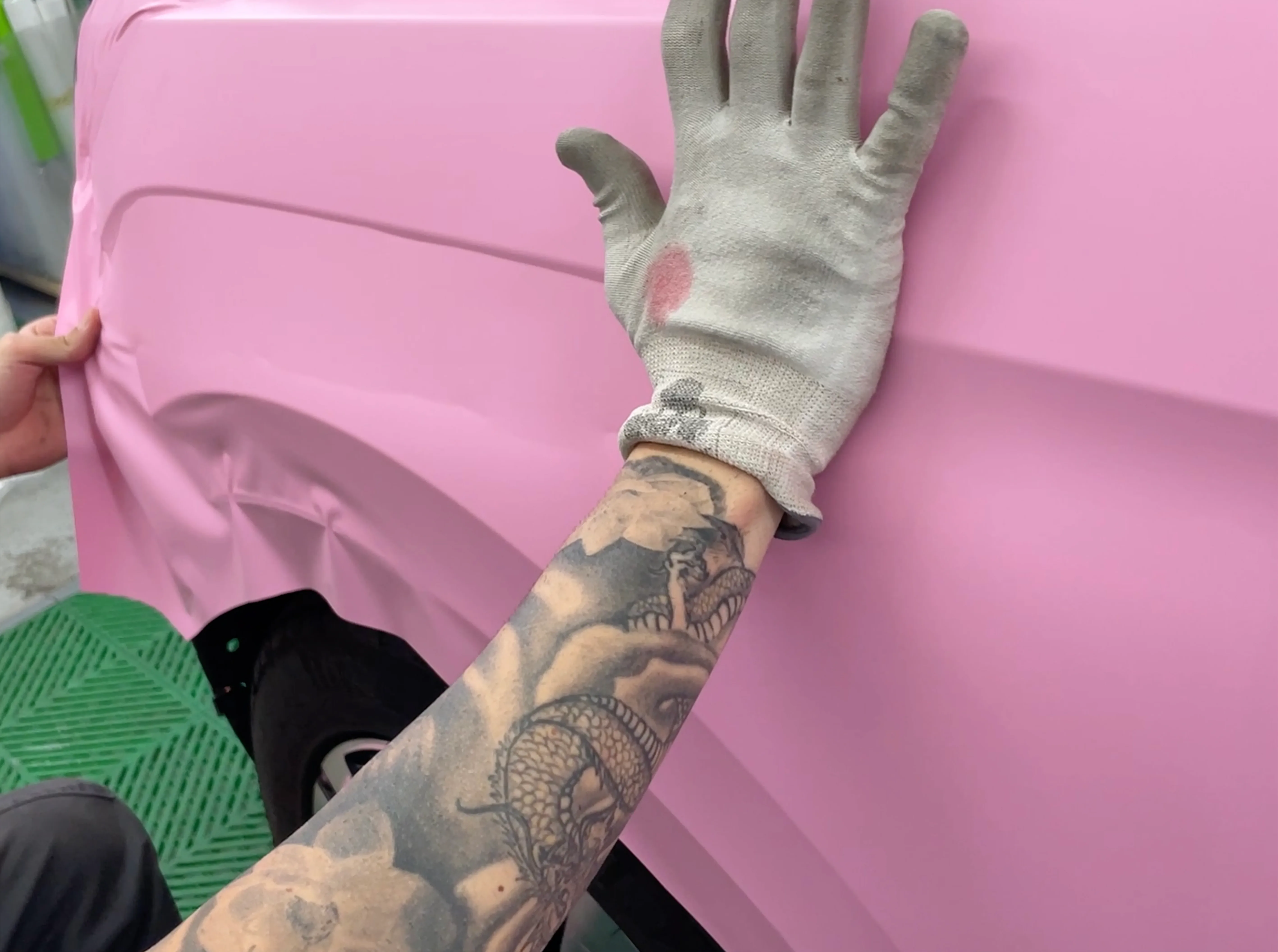 Peugeot 3008 | Wrapping Satin Kirby Pink