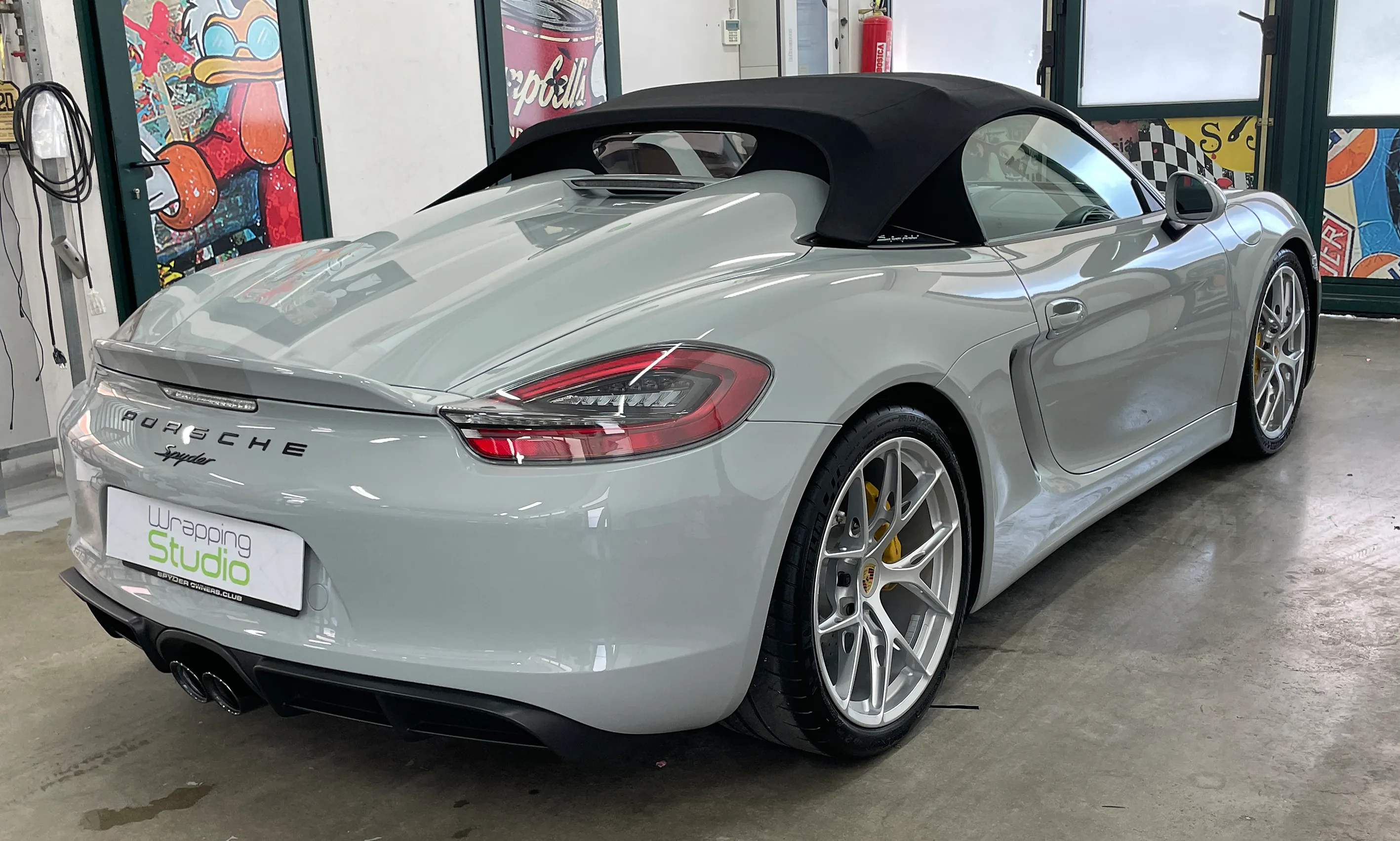 Porsche 718 Spider | Car Detailing