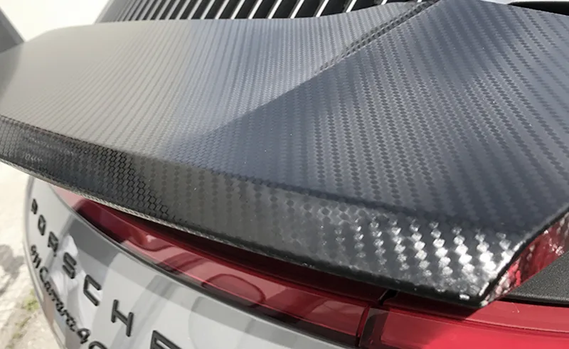 Porsche 911 Carrera 4 GTS - Wrapping Spioler + Paint Protection Film