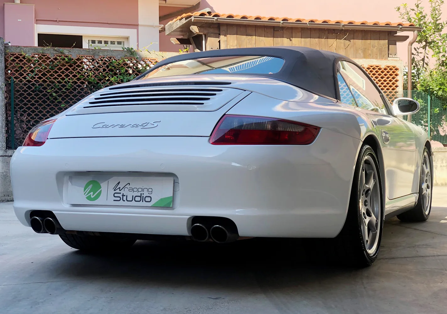 Porsche 996 Carrera 4S - Pellicola Auto 3M " Bianco Lucido "