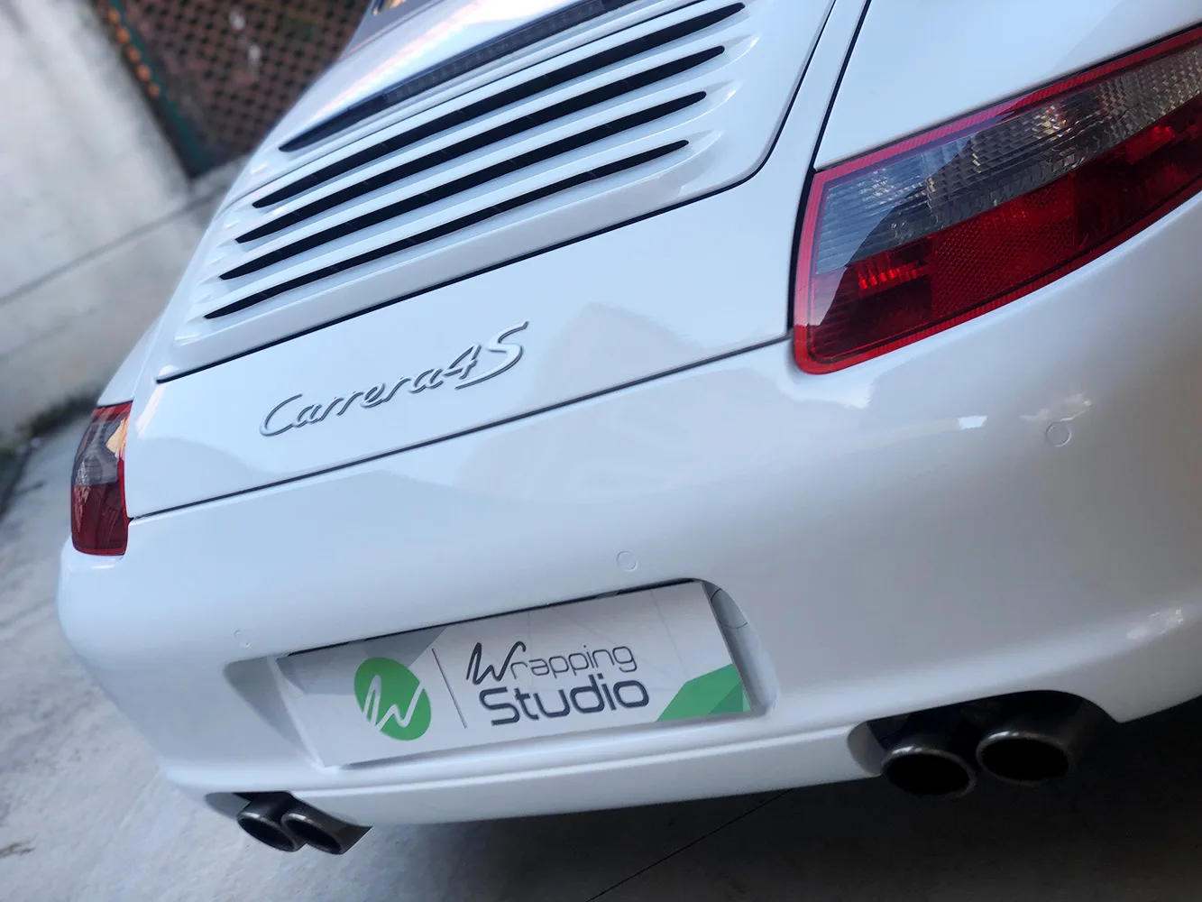 Porsche 996 Carrera 4S - Pellicola Auto 3M " Bianco Lucido "