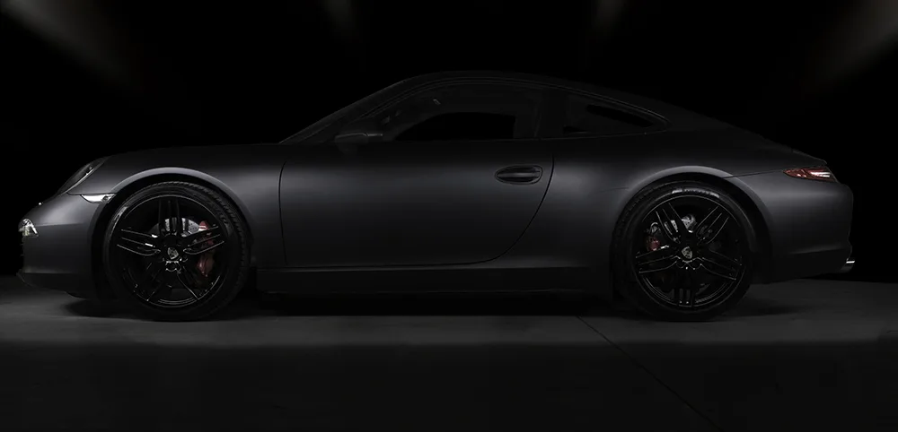 Porsche 911 Carrera S - Pellicola Auto 3M " Nero Opaco "