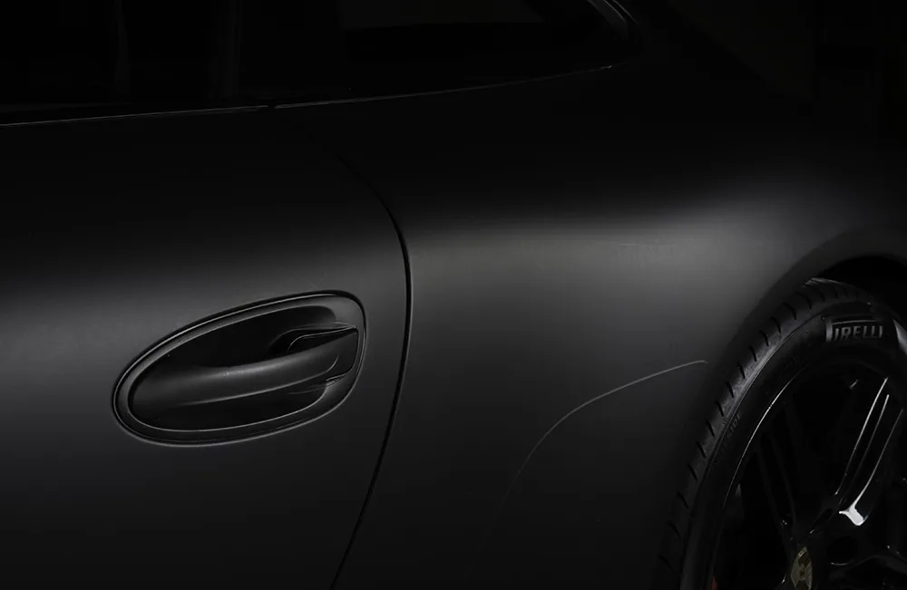 Porsche 911 Carrera S - Pellicola Auto 3M " Nero Opaco "