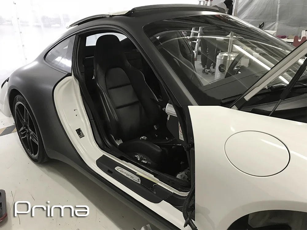 Porsche 911 Carrera S - Pellicola Auto 3M " Nero Opaco "