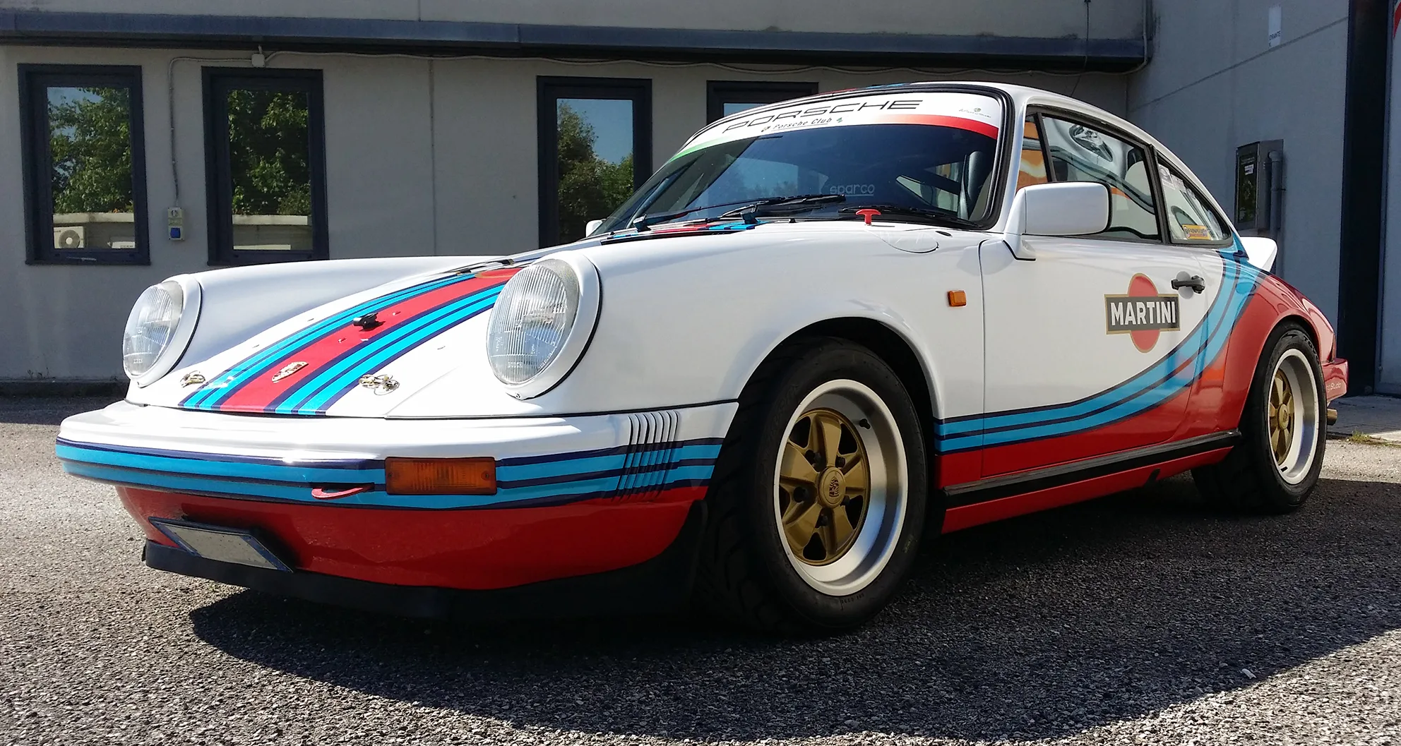 Porsche 911 SC - Car Wrapping replica Martini