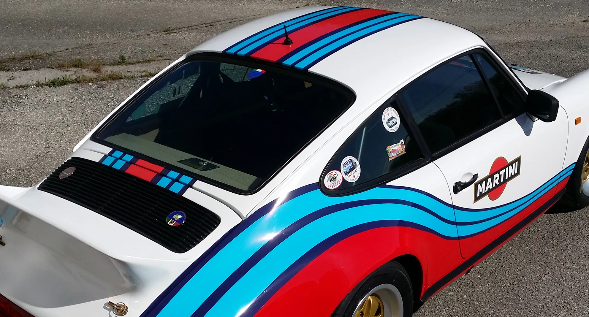 Porsche 911 SC - Car Wrapping replica Martini