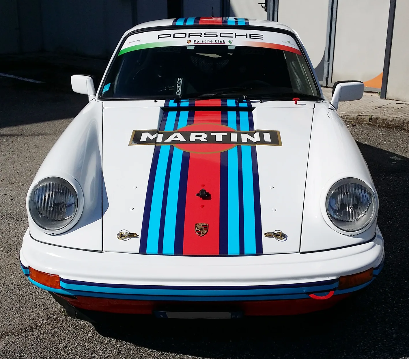 Porsche 911 SC - Car Wrapping replica Martini