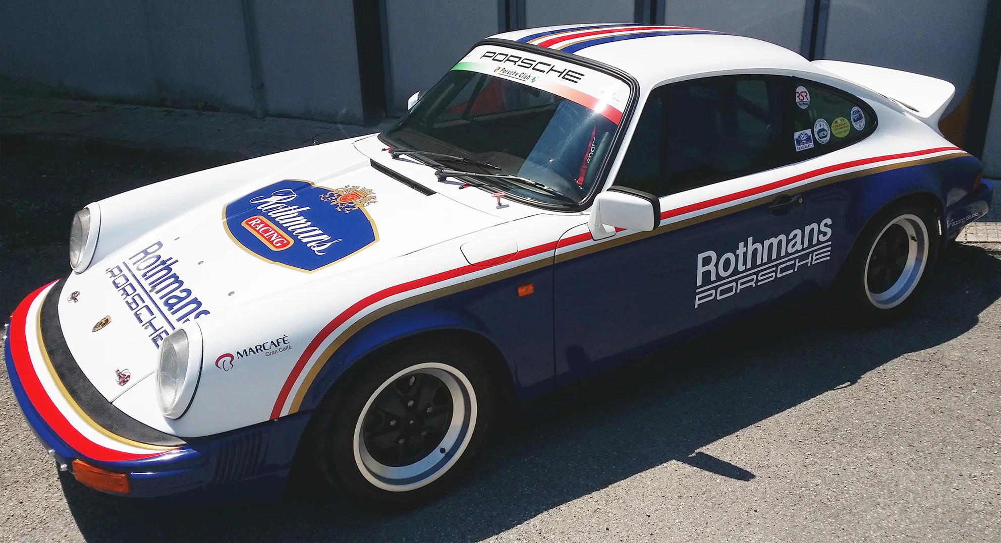 Porsche 911 SC - Car Wrapping riproduzione Rothmans