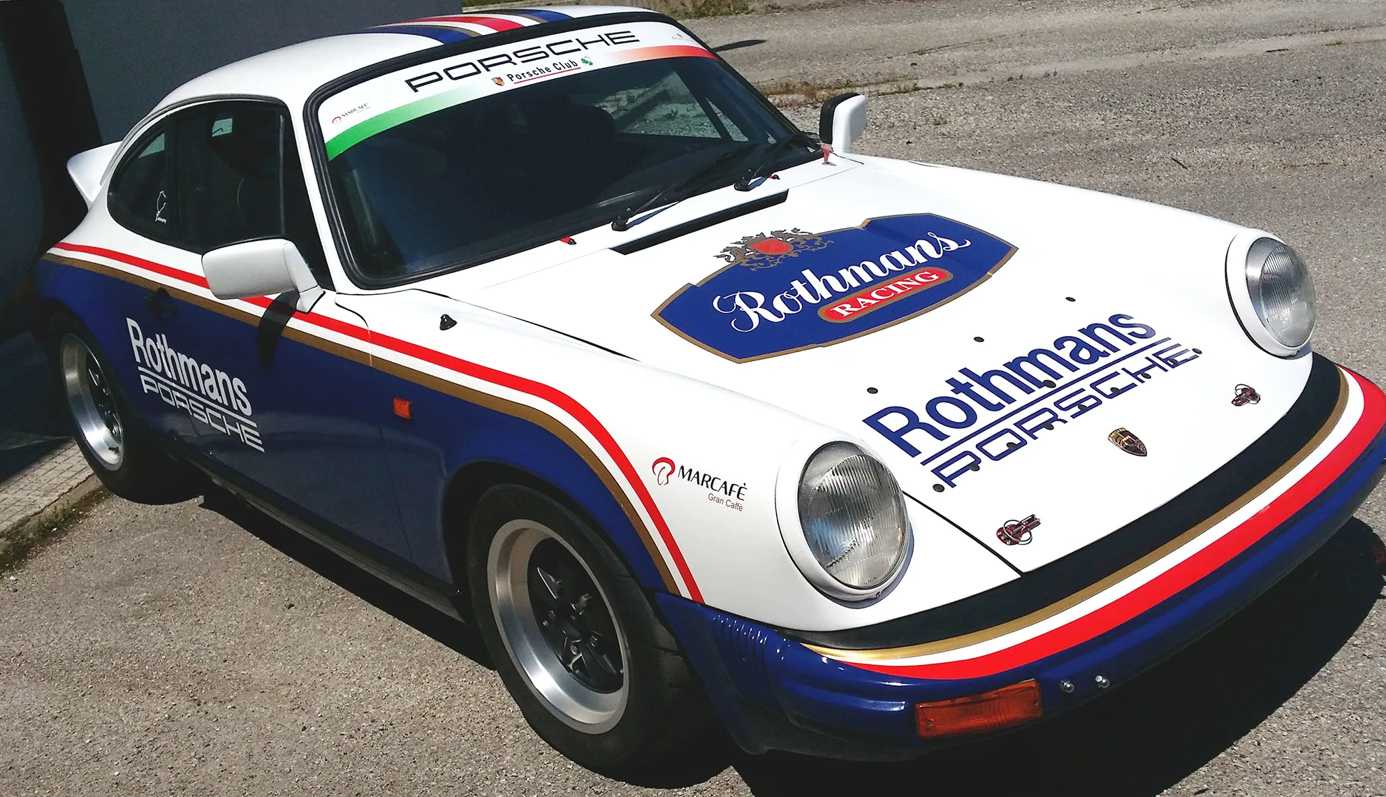 Porsche 911 SC - Car Wrapping riproduzione Rothmans