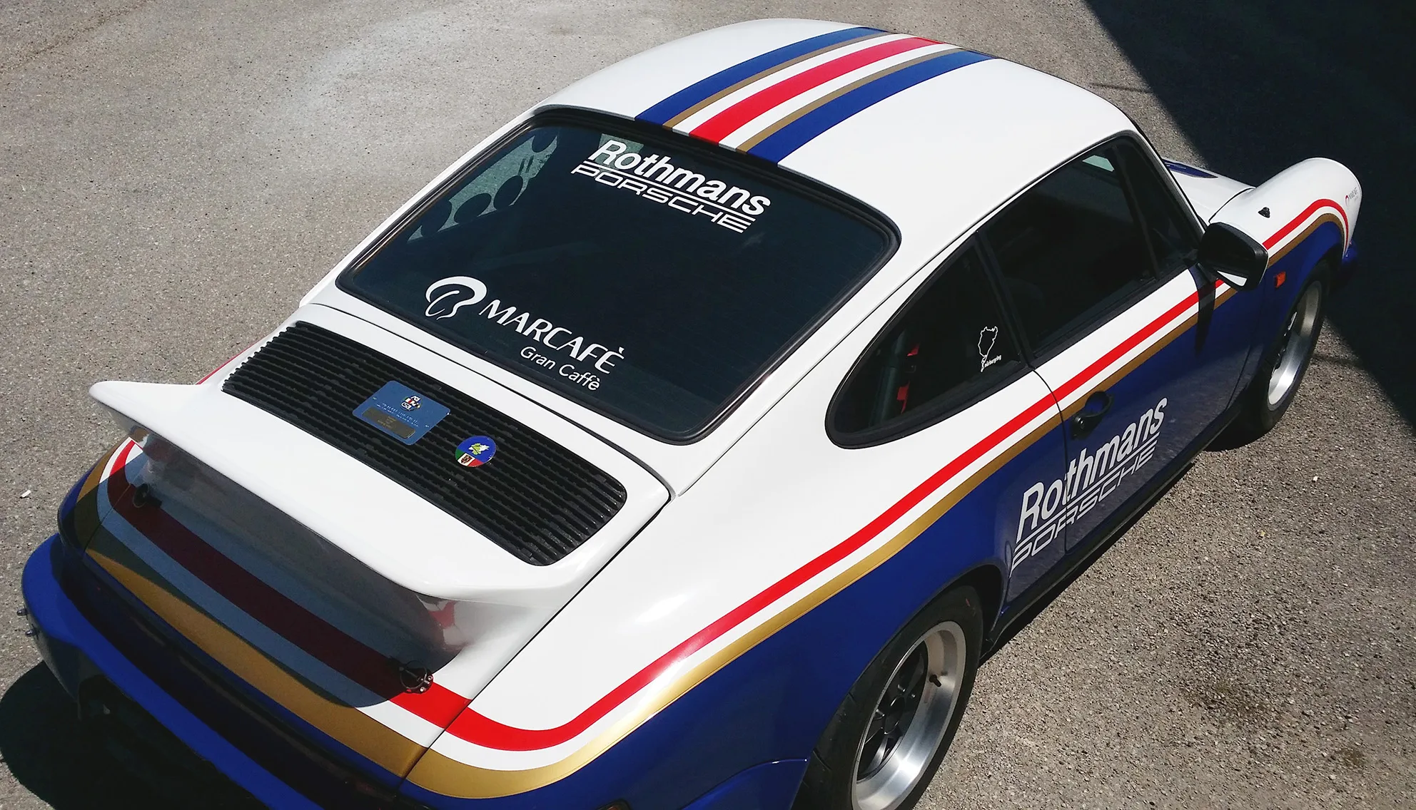 Porsche 911 SC - Car Wrapping riproduzione Rothmans