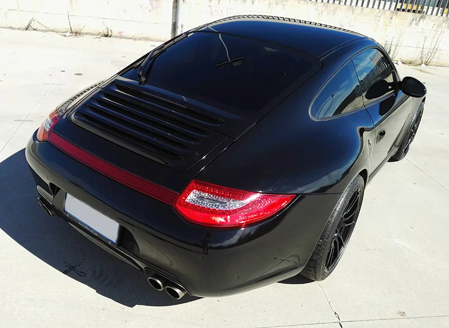 Porsche 997 Carrera 4S - Pellicola Auto 3M "Nero Lucido"