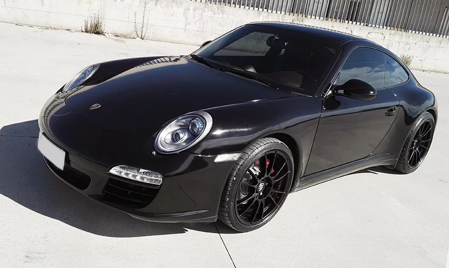 Porsche 997 Carrera 4S - Pellicola Auto 3M "Nero Lucido"
