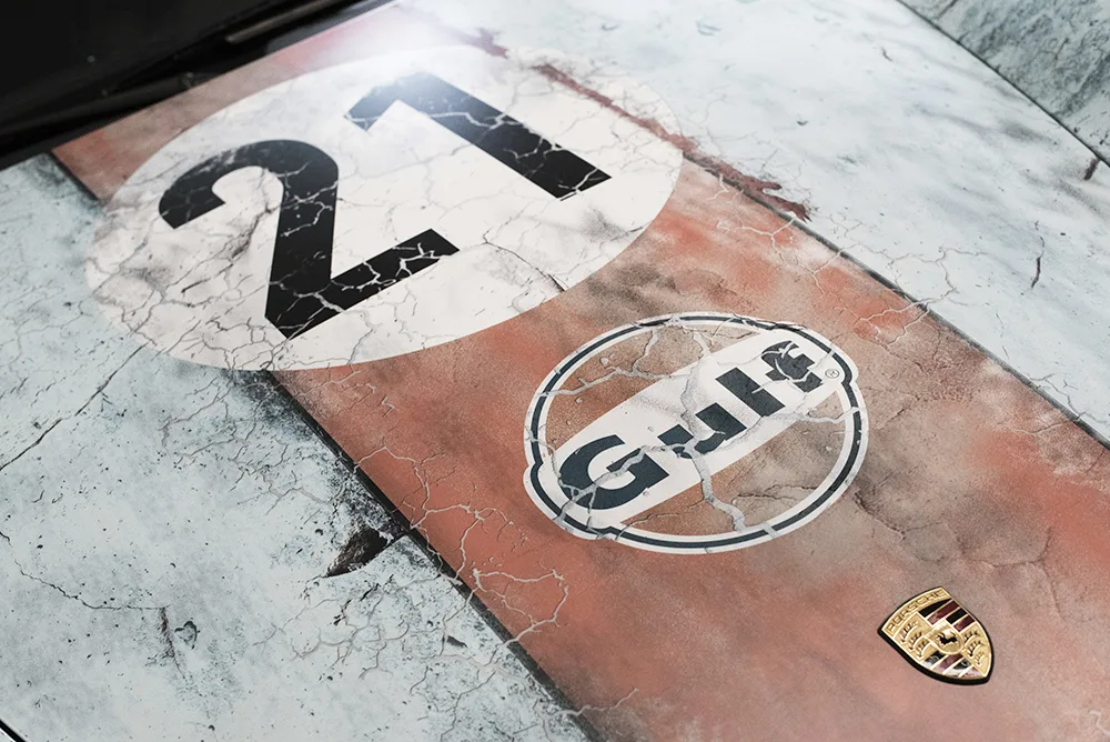 Porsche 997 - Livrea Gulf Effetto Invecchiato