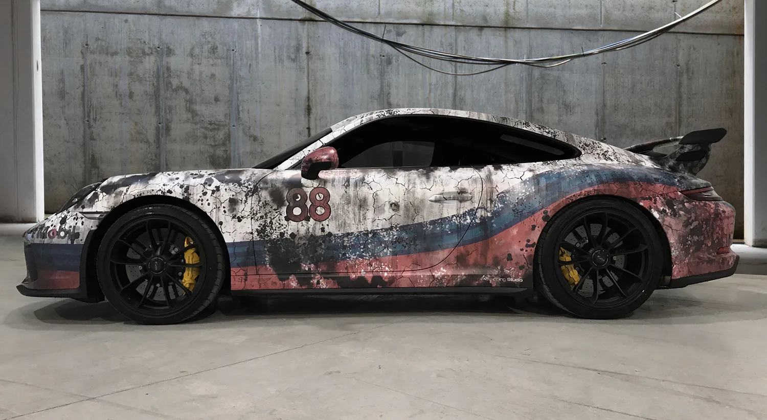 Porsche GT3 - Livrea Martini Racing Effetto Invecchiato