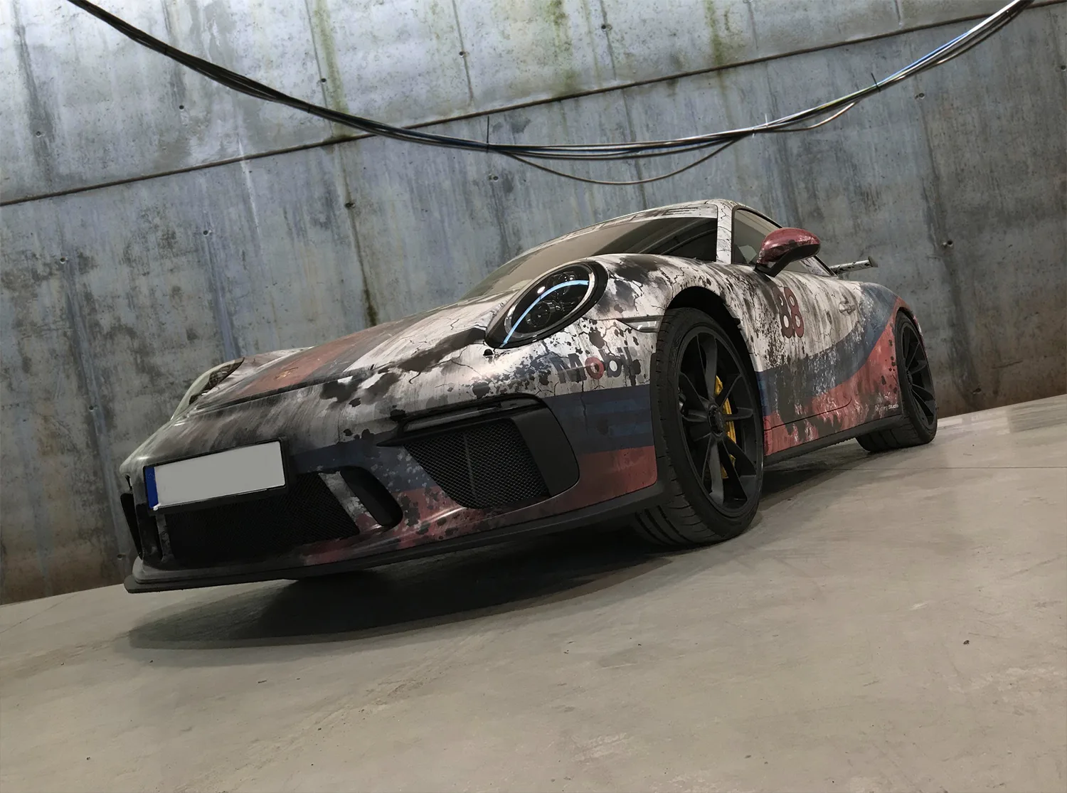 Porsche GT3 - Livrea Martini Racing Effetto Invecchiato