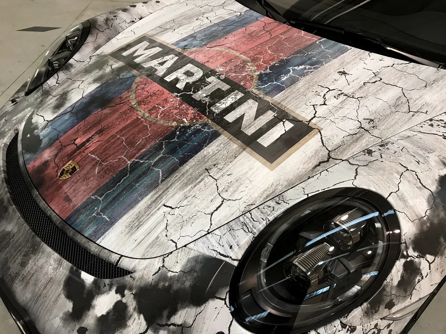 Porsche GT3 - Livrea Martini Racing Effetto Invecchiato