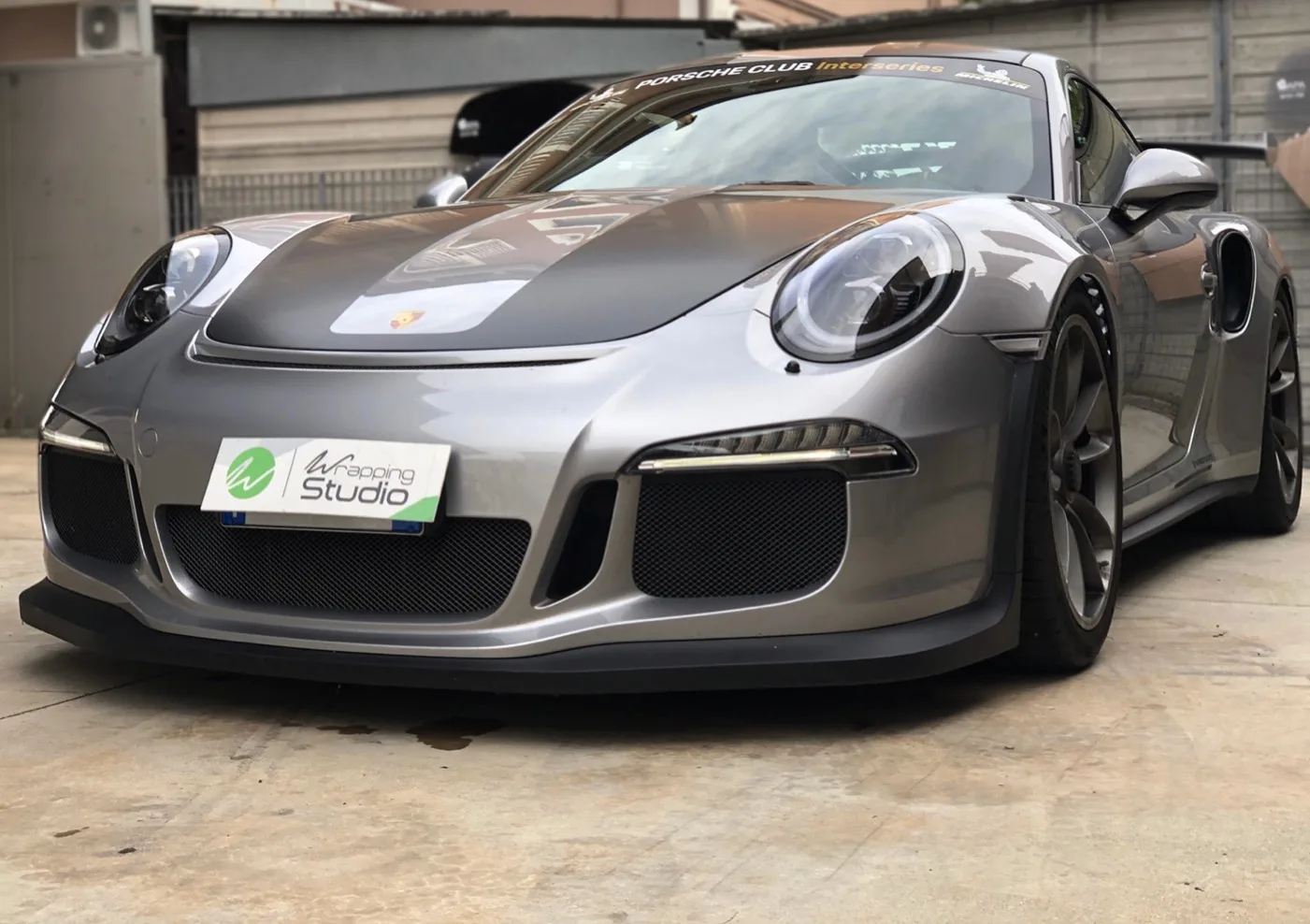 Porsche GT3 RS | Pellicola Auto 3M Nero Opaco