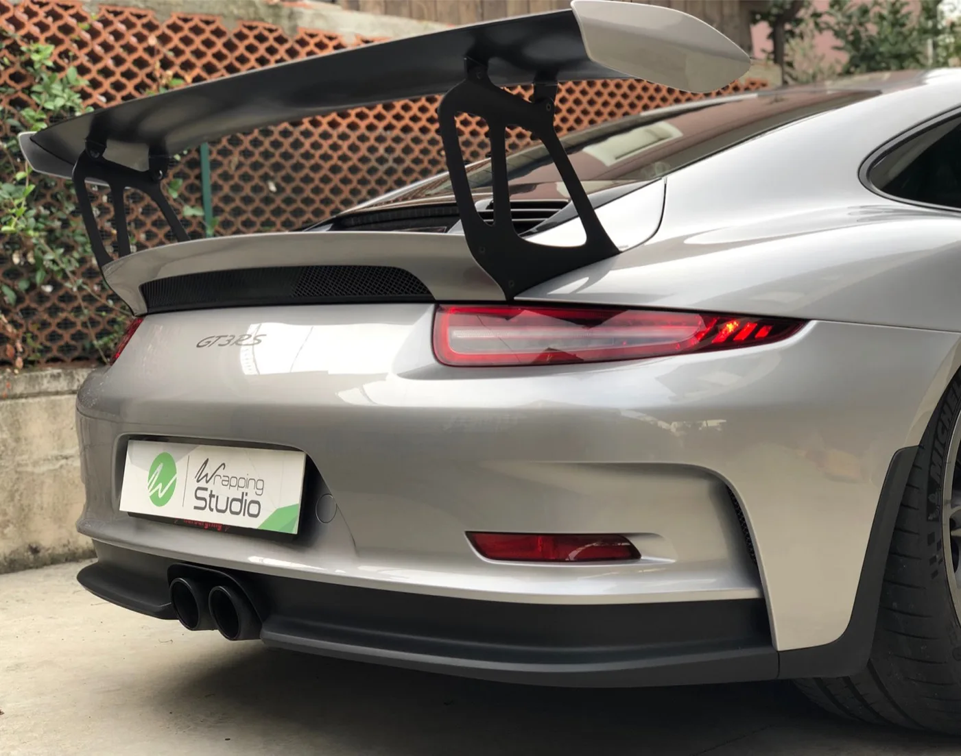 Porsche GT3 RS | Pellicola Auto 3M Nero Opaco