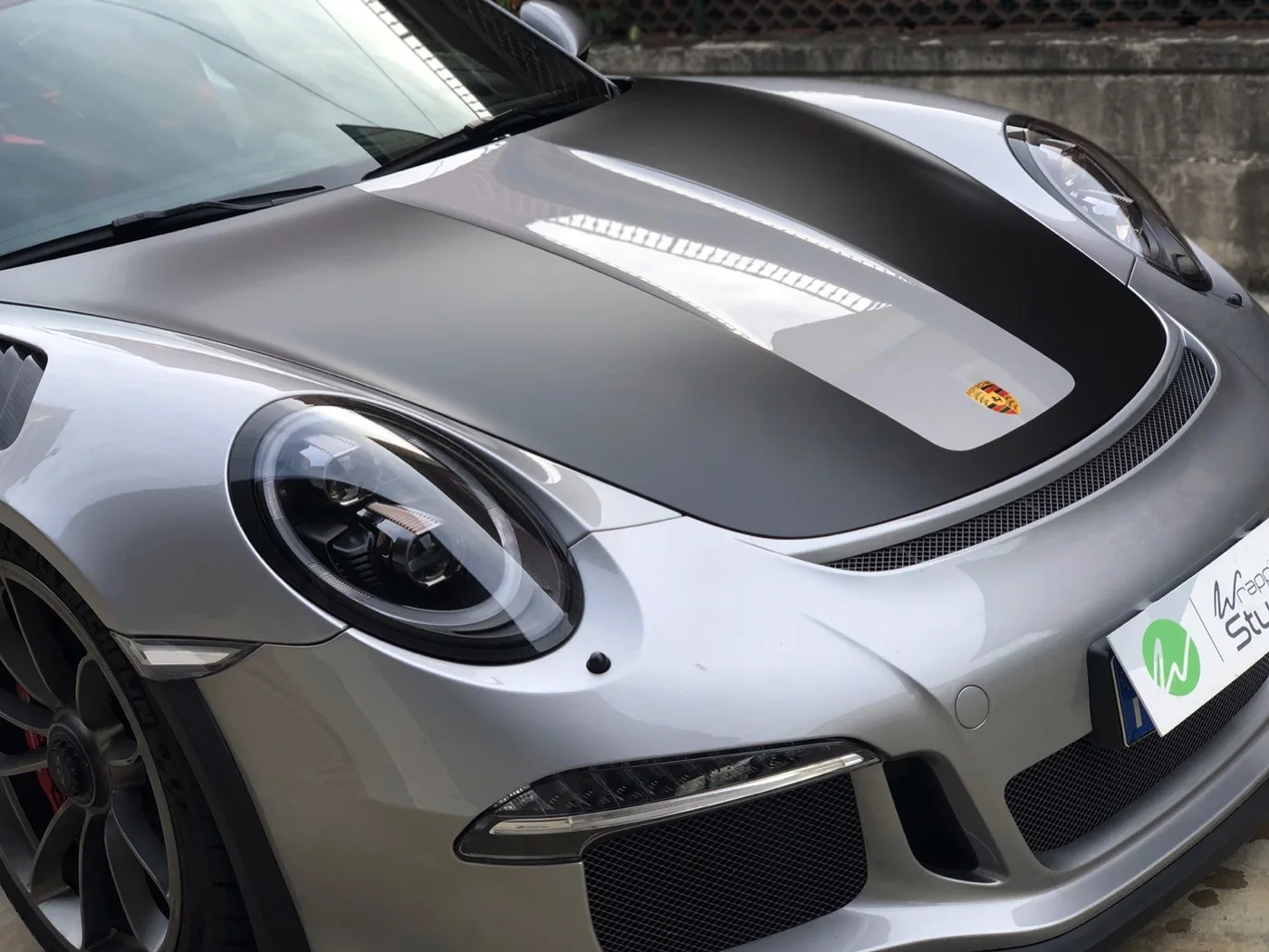 Porsche GT3 RS | Pellicola Auto 3M Nero Opaco