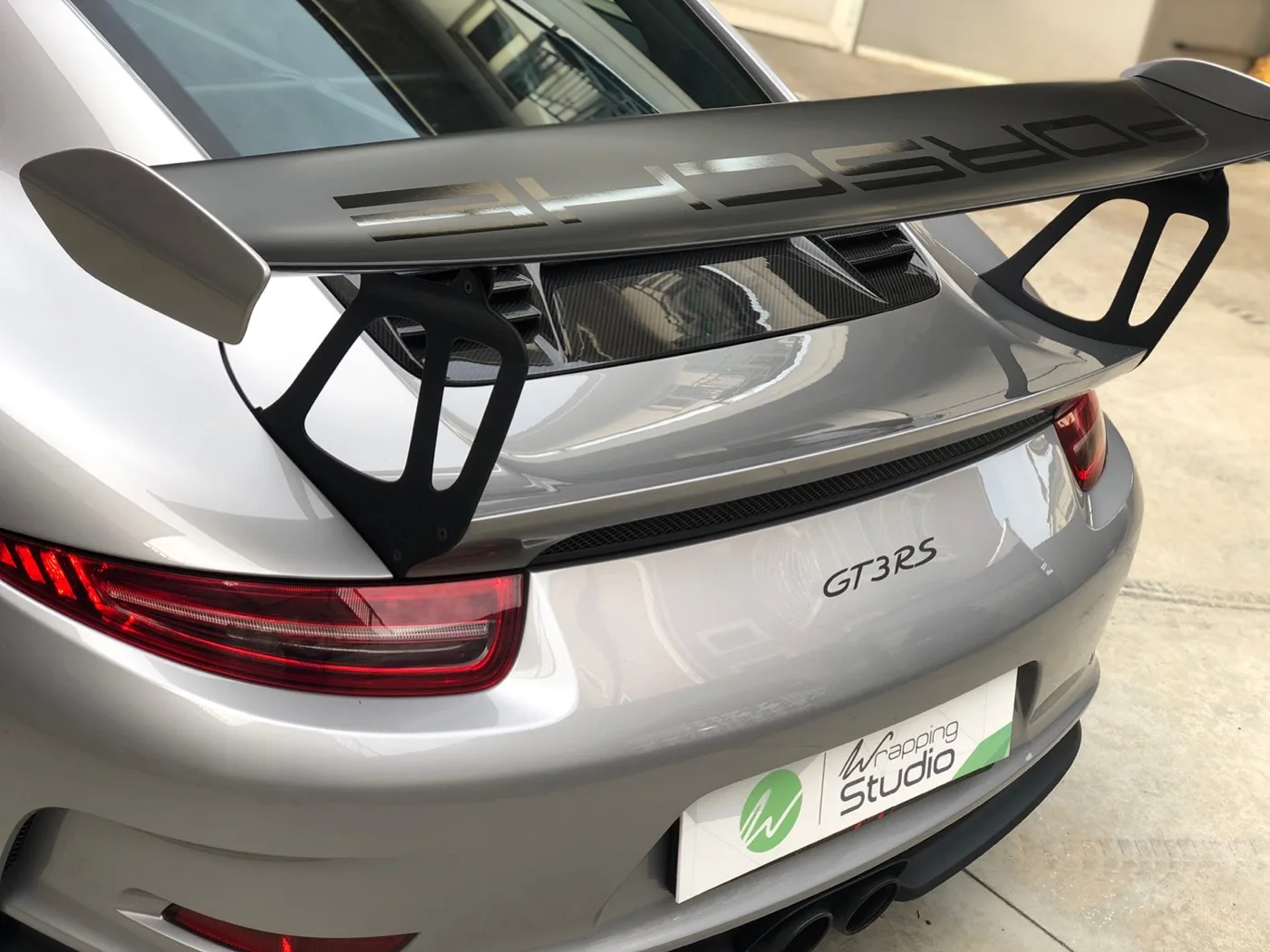 Porsche GT3 RS | Pellicola Auto 3M Nero Opaco