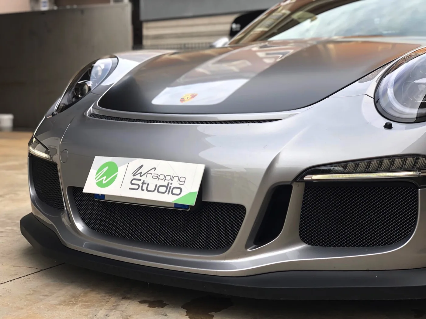 Porsche GT3 RS | Pellicola Auto 3M Nero Opaco