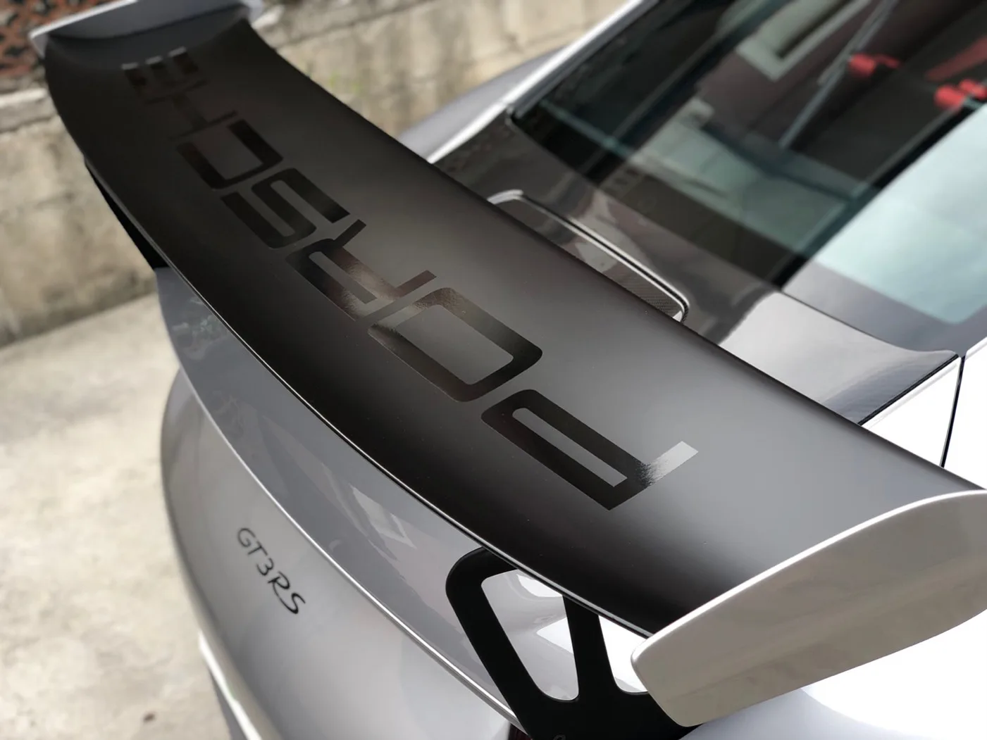 Porsche GT3 RS | Pellicola Auto 3M Nero Opaco