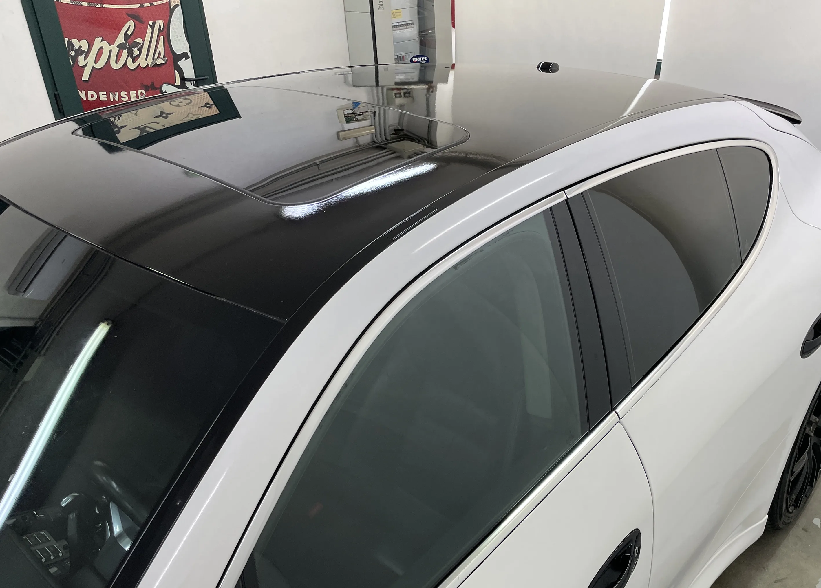 Porsche Panamera  | Wrapping White Gloss