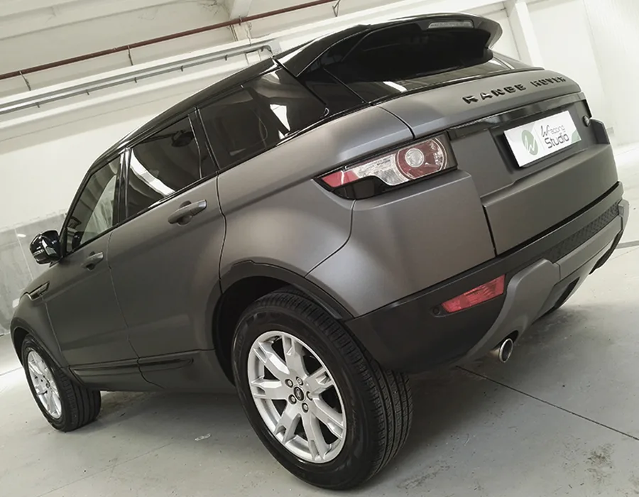 Range rover Evoque - Wrapping Auto "Antracite Metallizzato Opaco"