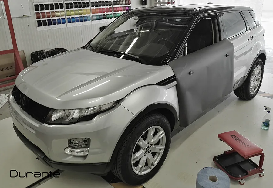 Range rover Evoque - Wrapping Auto "Antracite Metallizzato Opaco"
