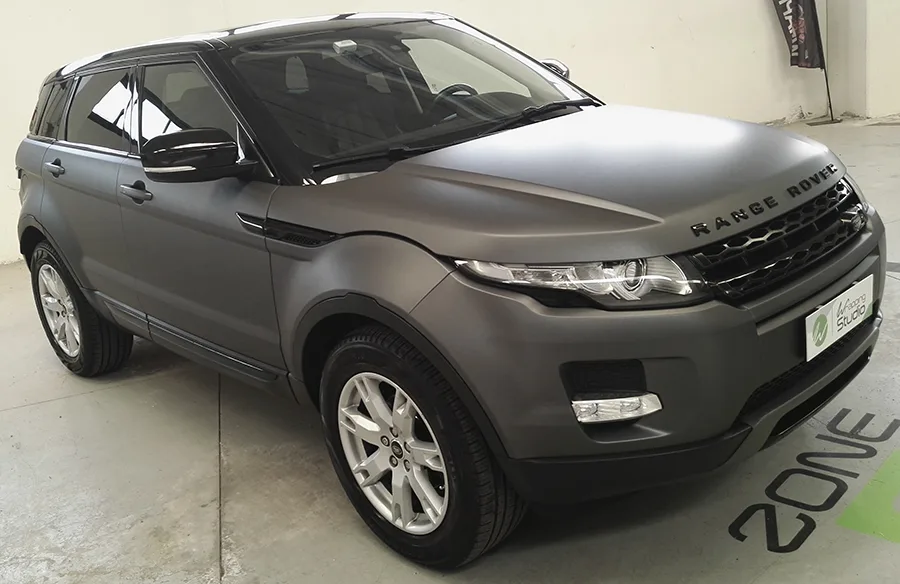 Range rover Evoque - Wrapping Auto "Antracite Metallizzato Opaco"