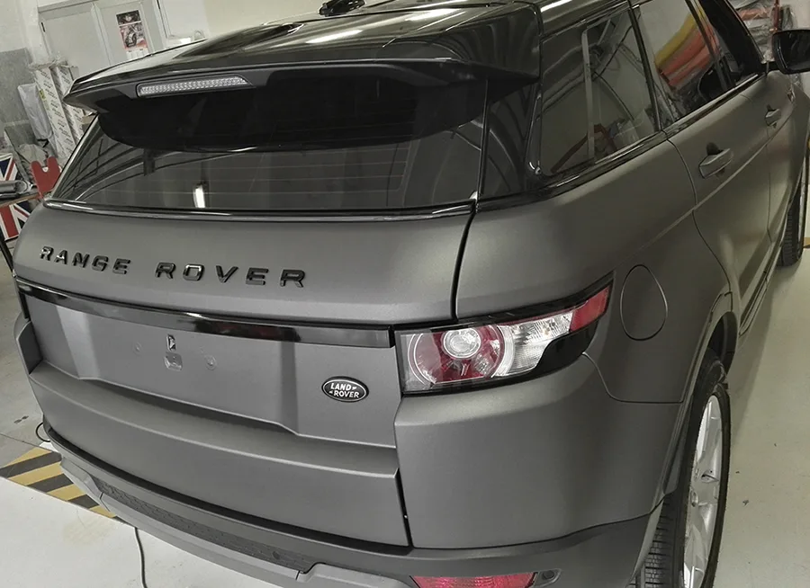 Range rover Evoque - Wrapping Auto "Antracite Metallizzato Opaco"