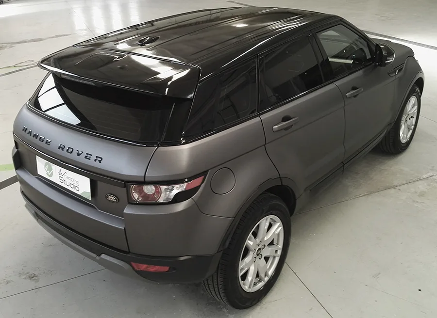 Range rover Evoque - Wrapping Auto "Antracite Metallizzato Opaco"