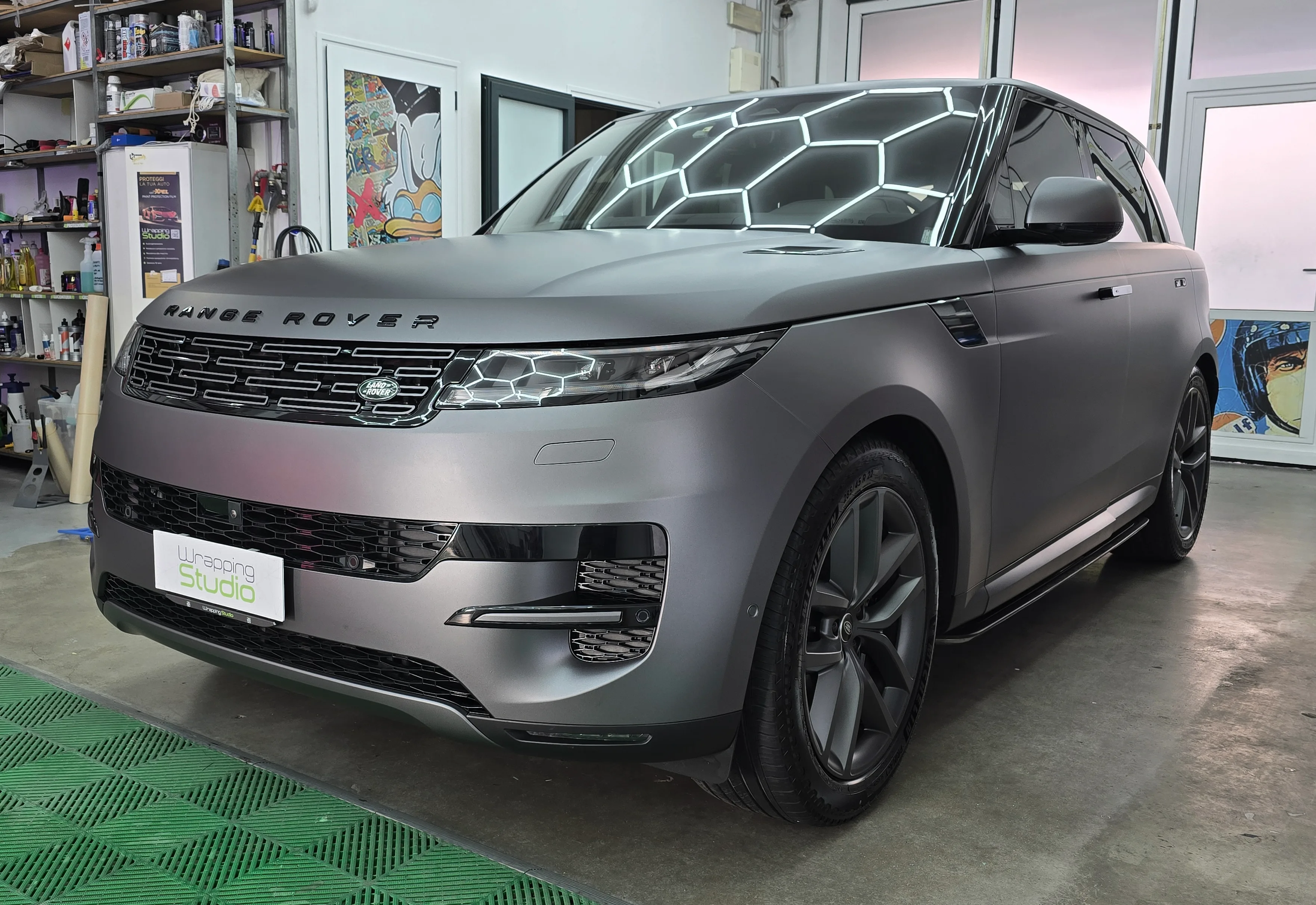 Range Rover Sport | Wrapping Matte Dark Grey