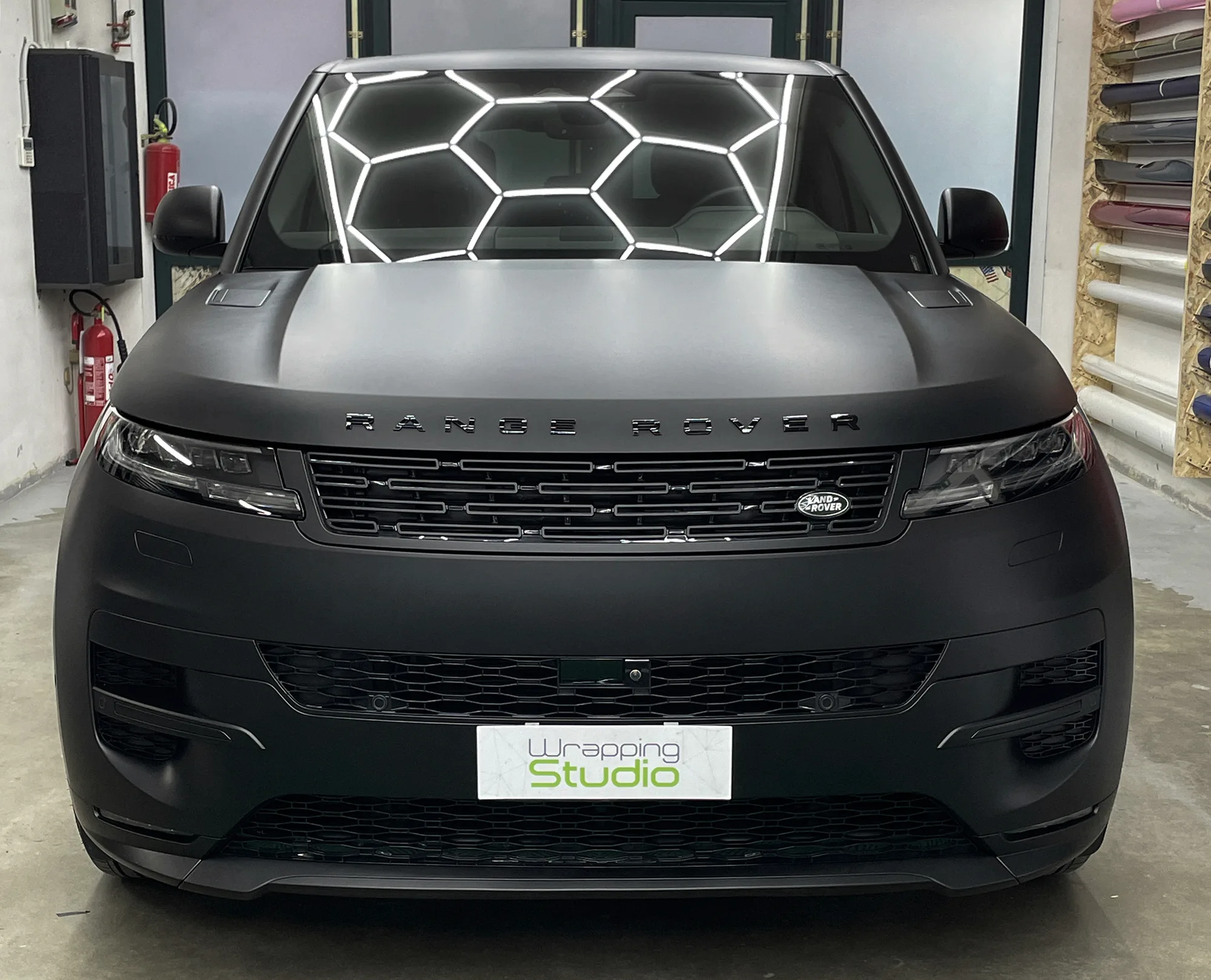 Range rover Sport | Wrapping Matte Deep Black