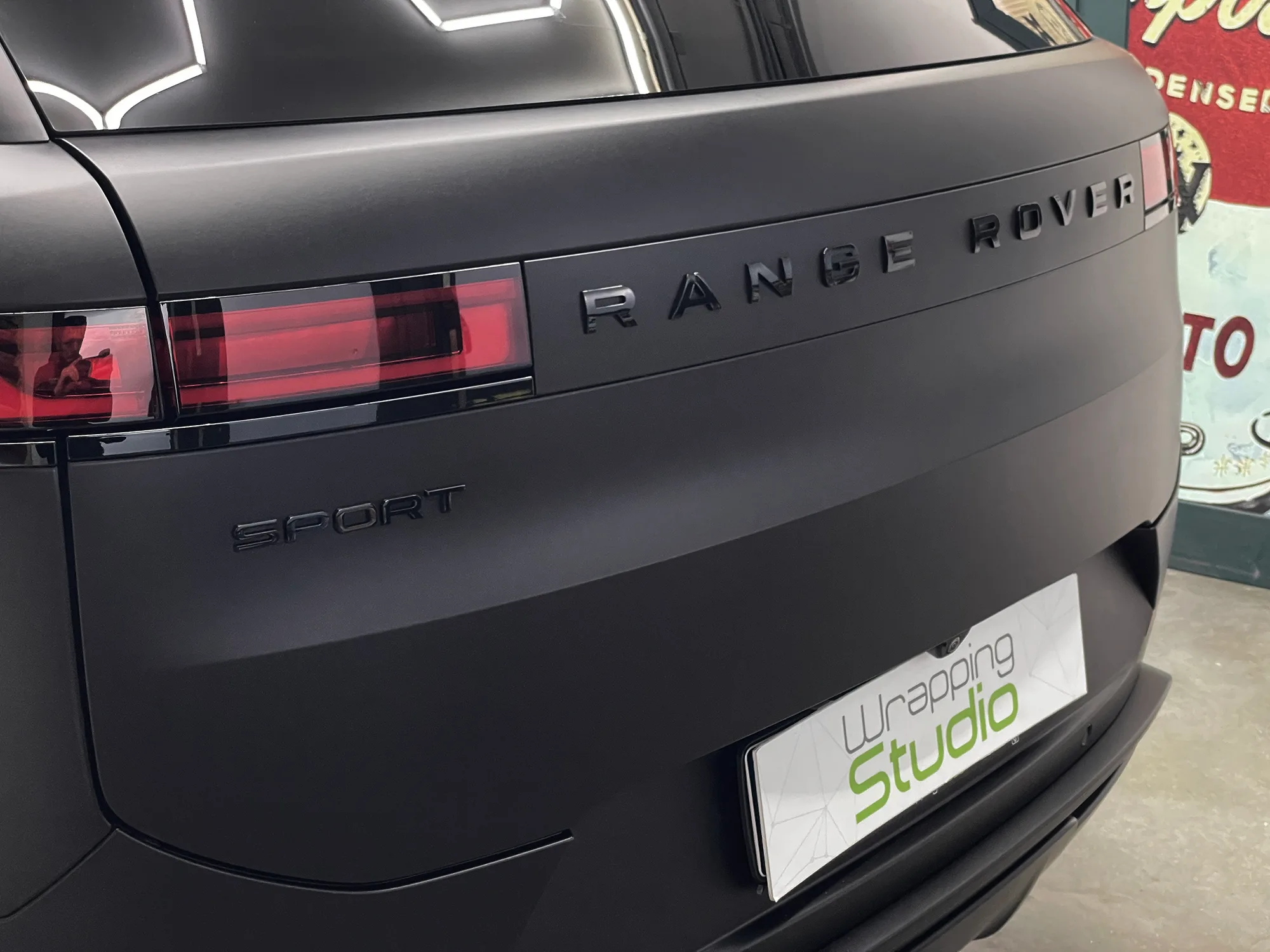 Range rover Sport | Wrapping Matte Deep Black