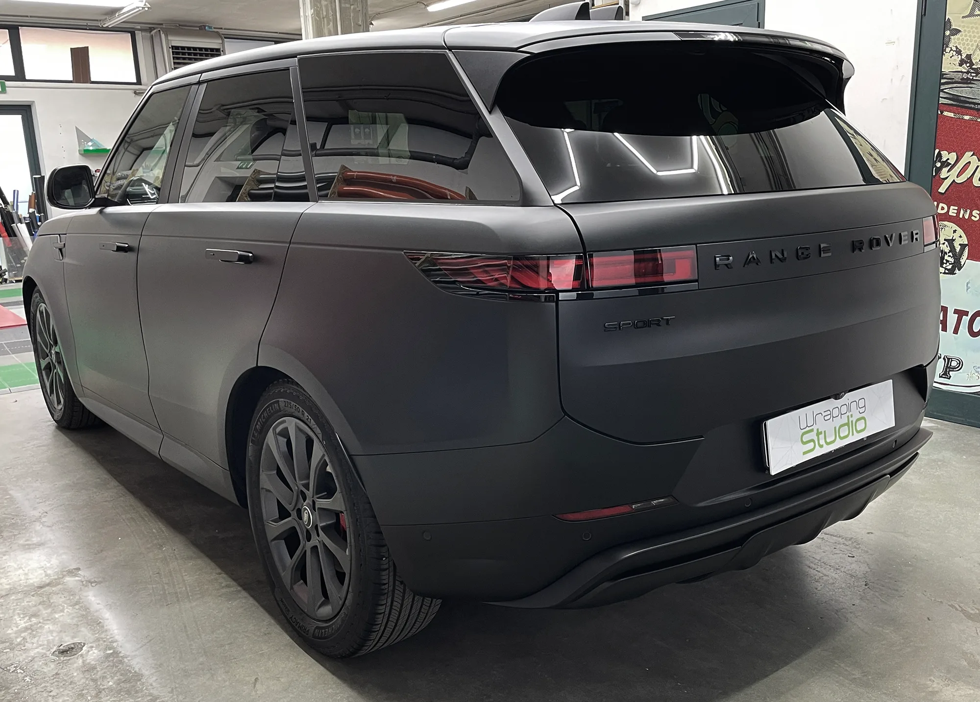 Range rover Sport | Wrapping Matte Deep Black