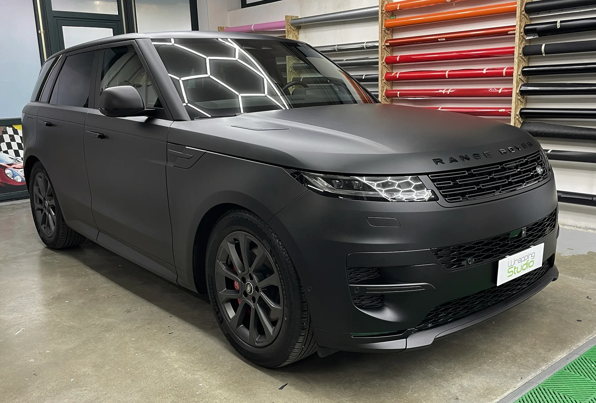Range rover Sport | Wrapping Matte Deep Black