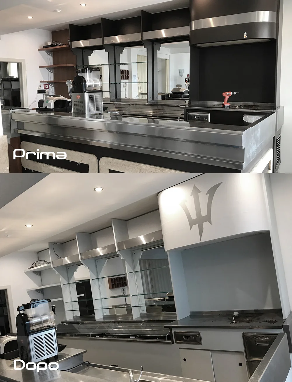 Restyling Bar Chalet nettuno - Pellicola Adesiva 3M DI-NOC
