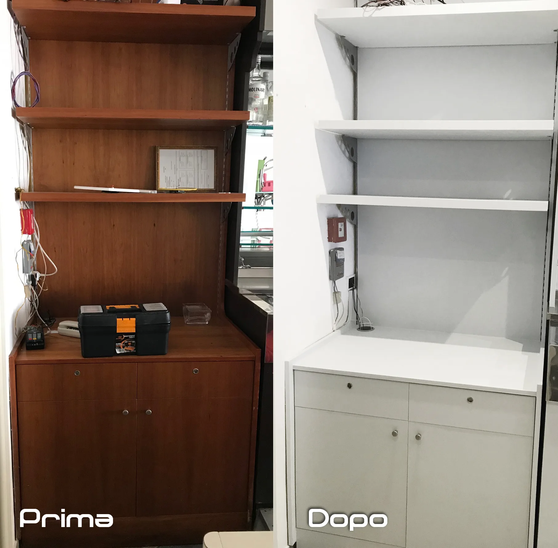 Restyling Bar Chalet nettuno - Pellicola Adesiva 3M DI-NOC